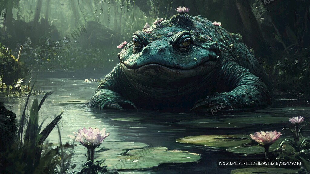 鳄鱼3d画
