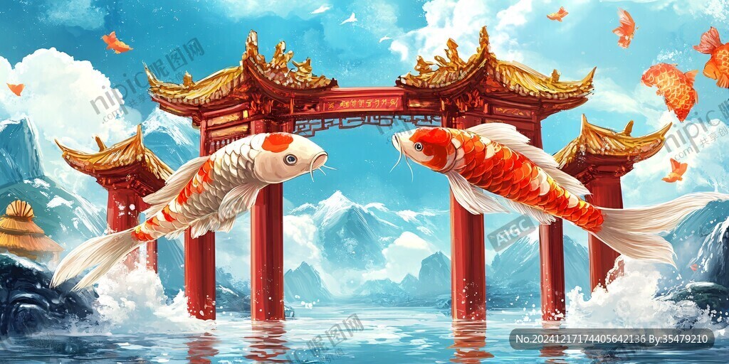 小桥流水年年有余