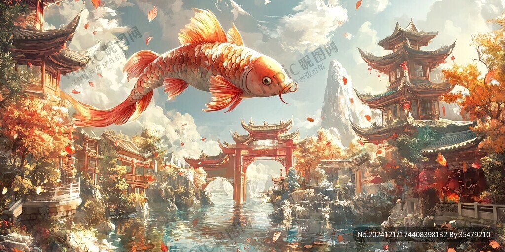 小桥流水年年有余