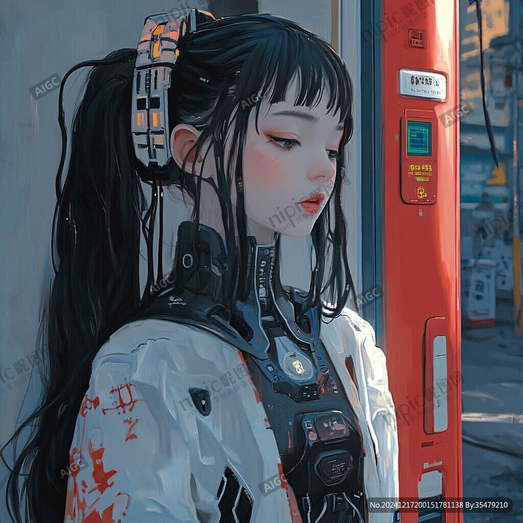 赛博朋克装饰画