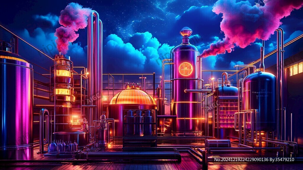 霓虹灯厂加海报