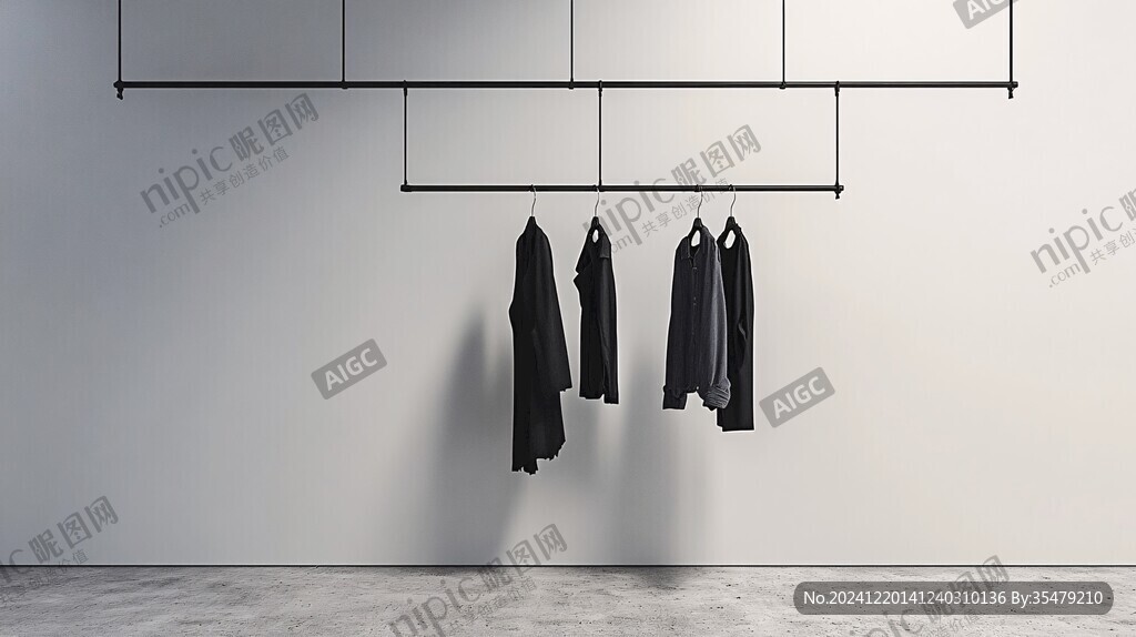 衣服挂拍高清图