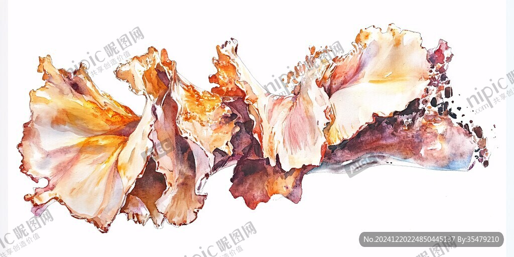 彩色创意海洋流体画