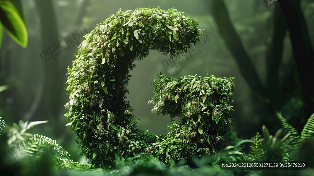 创意森林系背景