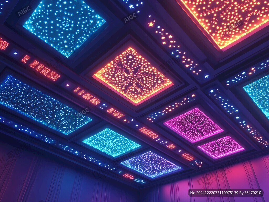 幻彩天花板