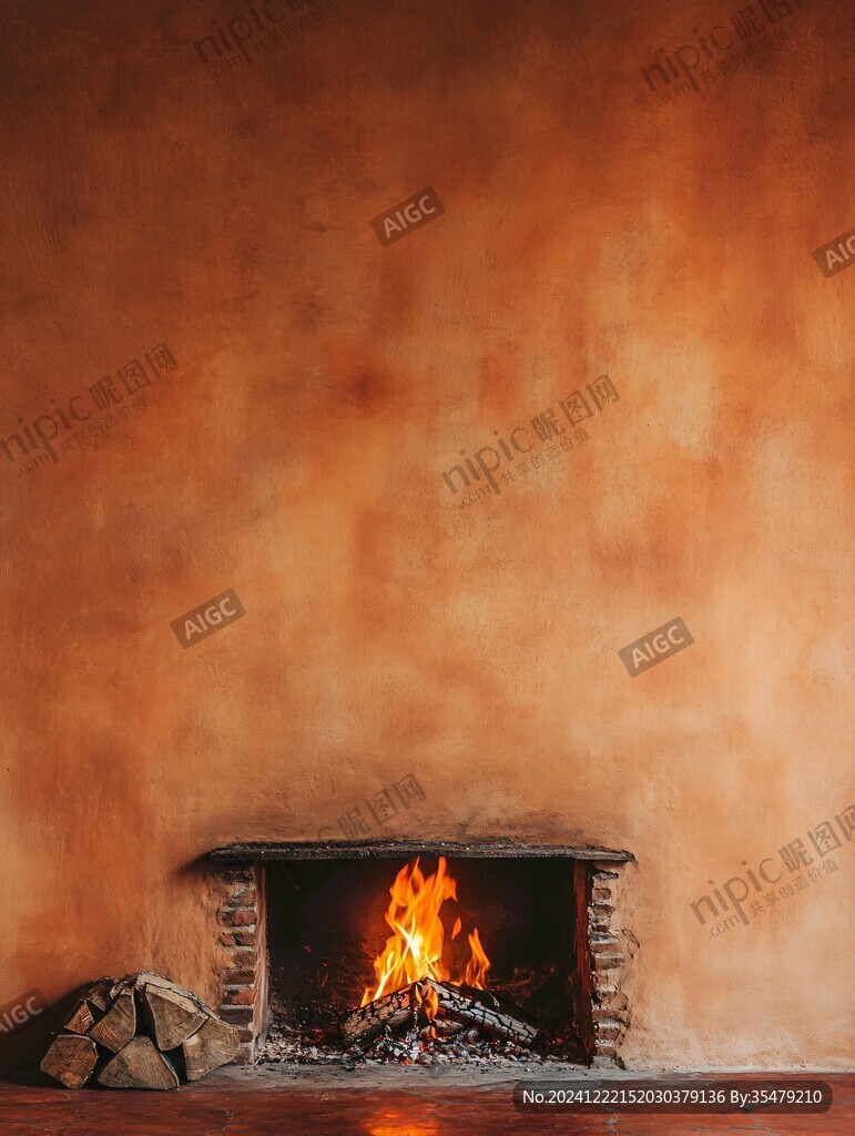 乡村壁炉