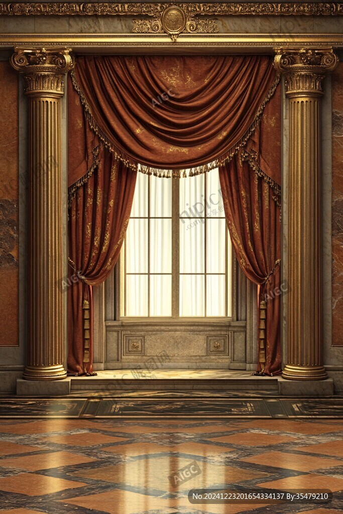 豪门罗马柱古典房地产