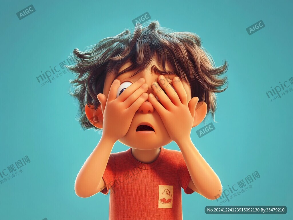 情绪拟人3d元素