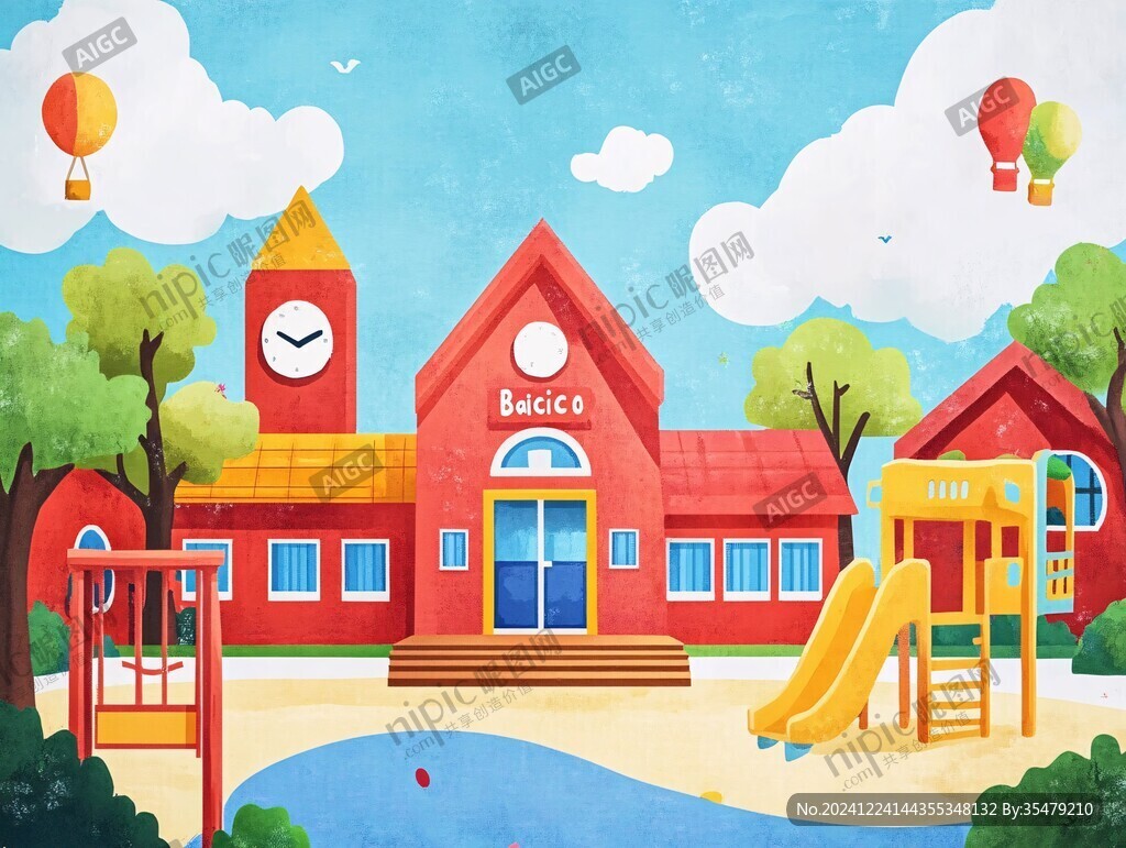 幼儿园插画
