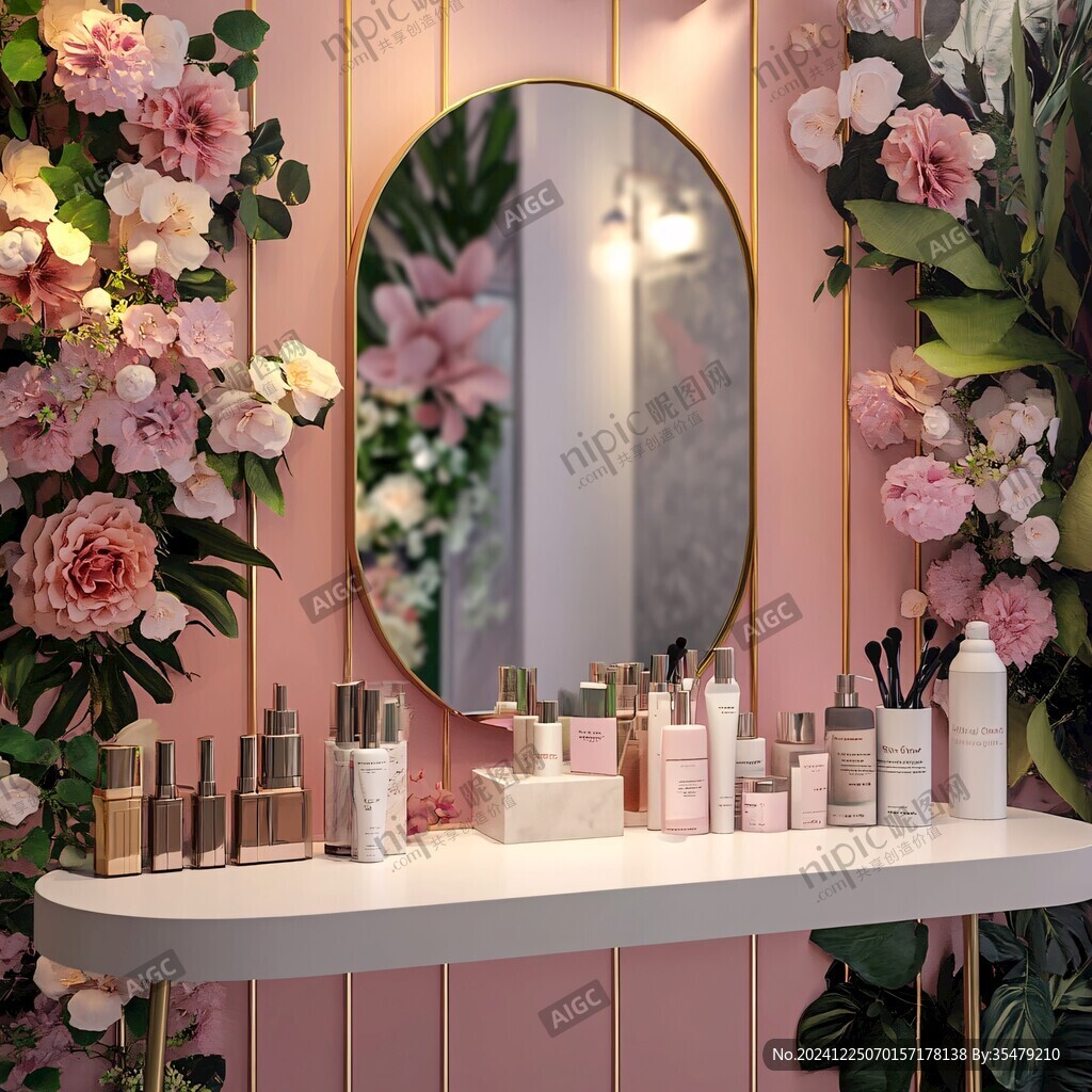 美妆店素材