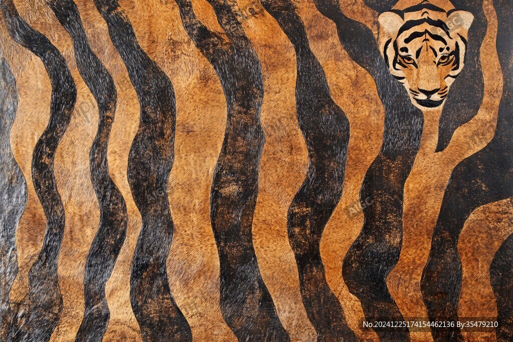 虎皮肤纹理背景