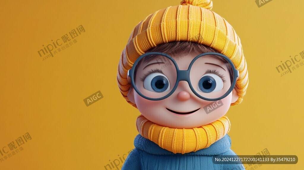 情绪拟人3d元素