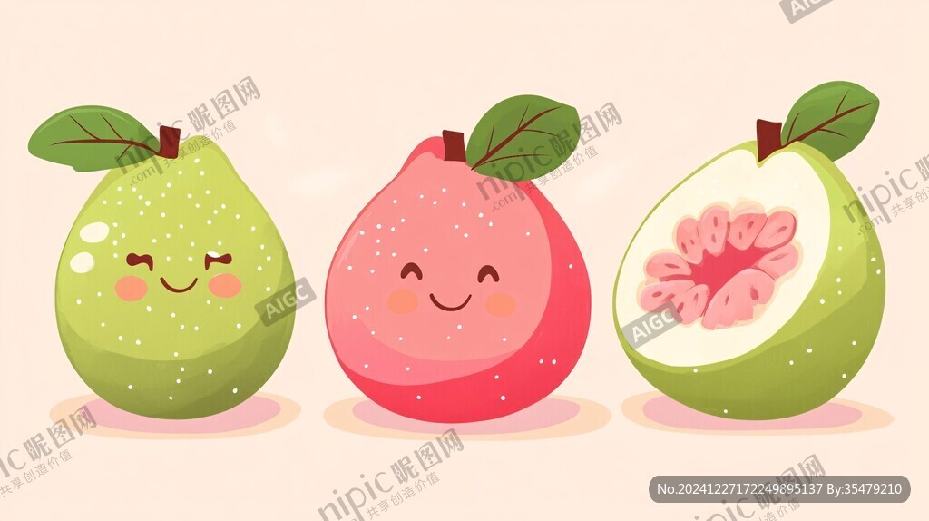 原创卡通水果形象