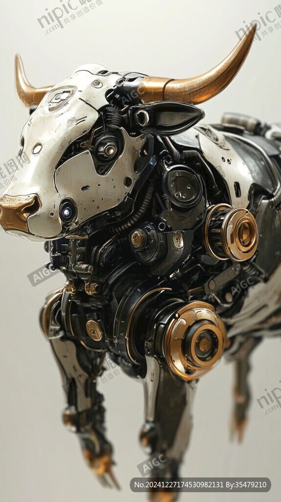 科幻风格牛