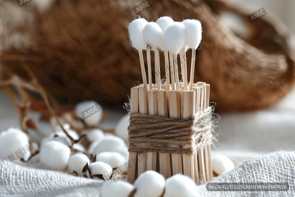 棉签高清图