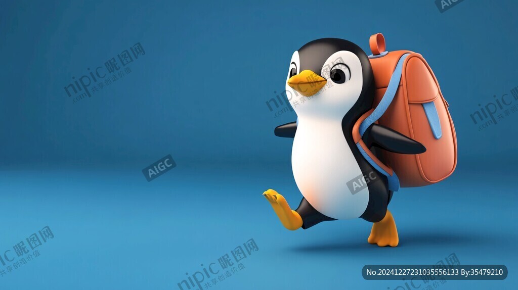 原创企鹅ip设计