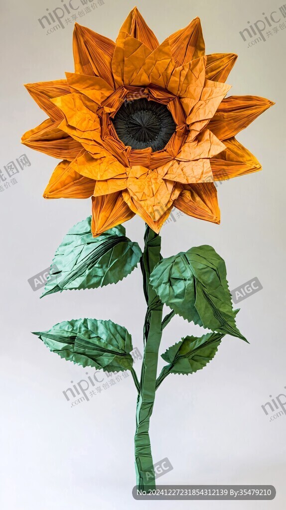 纸艺向日葵