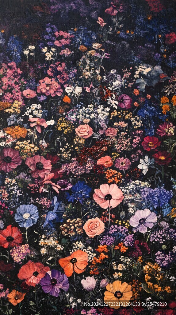 泫雅风花朵壁纸