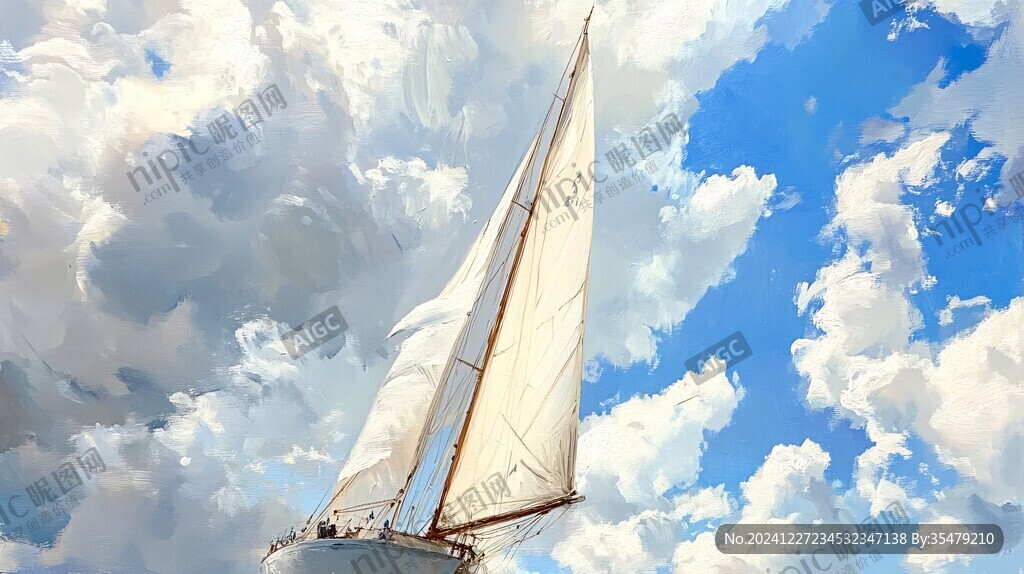扬帆启航高清画