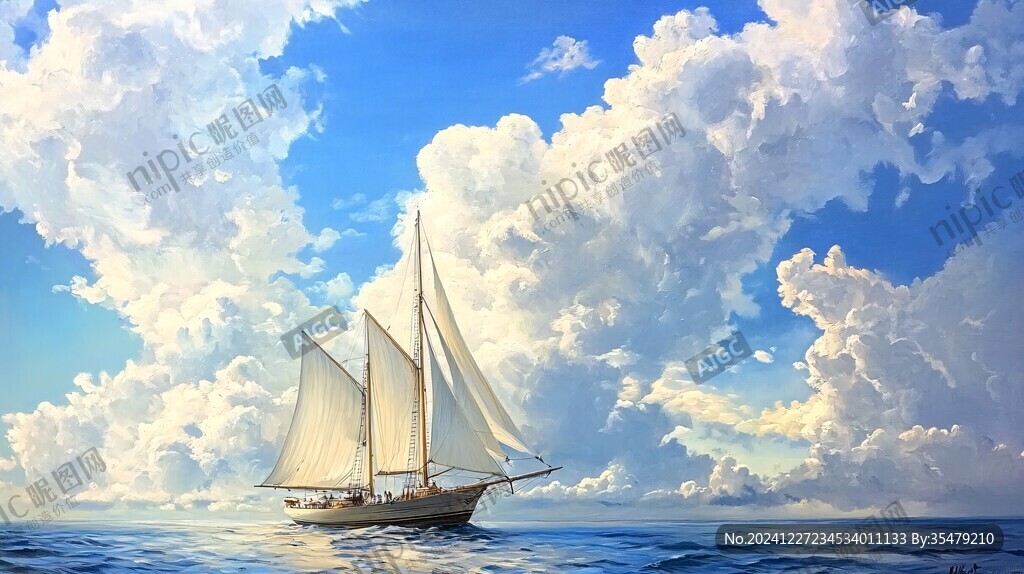 扬帆启航高清画