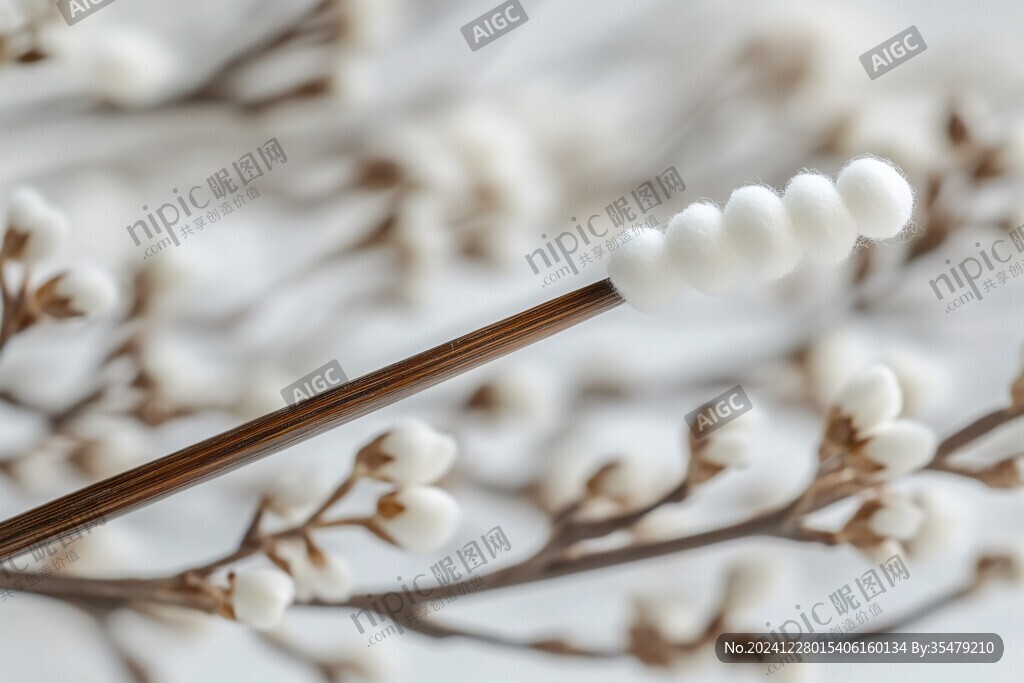 棉签高清图