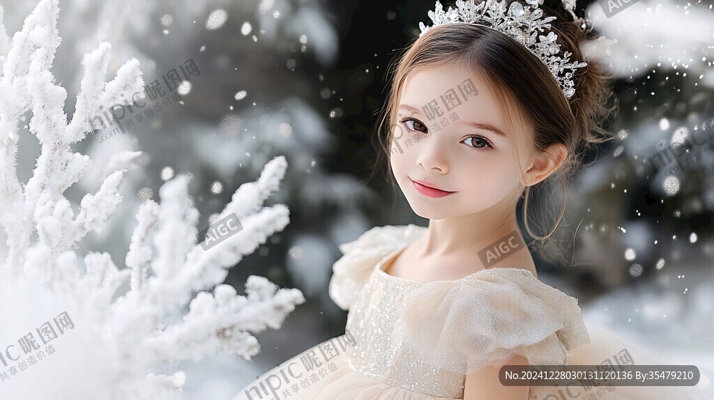 怡然自得的小女孩壁纸