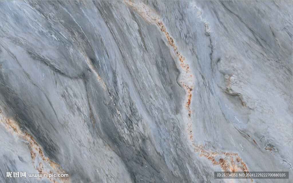 高清青蓝色大理石石纹