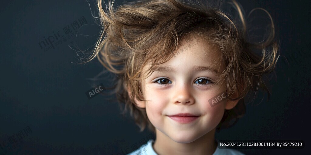 怡然自得的小女孩壁纸