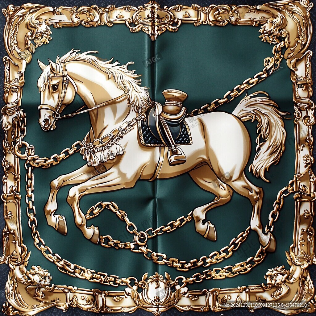 3d浮雕马装饰画