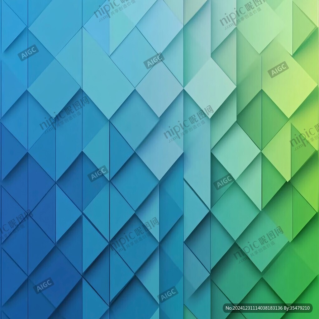 炫彩撞色立体质感背景