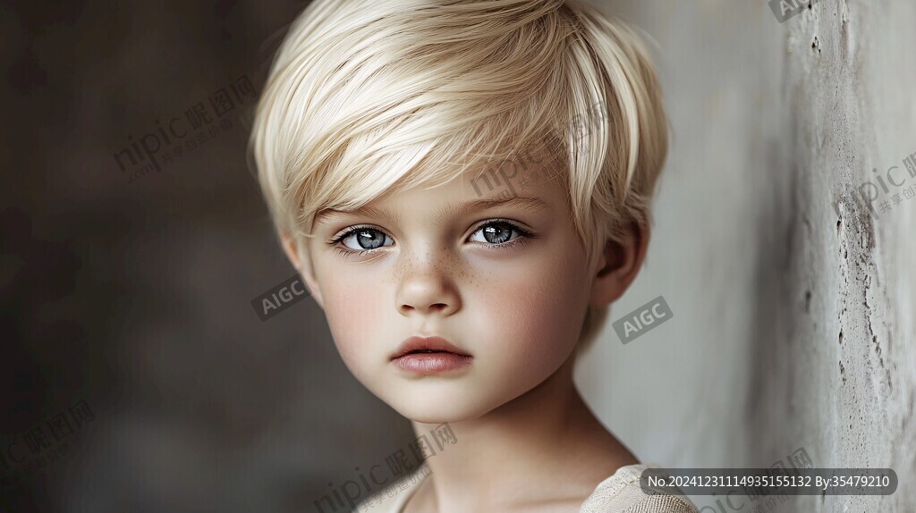 怡然自得的小女孩壁纸