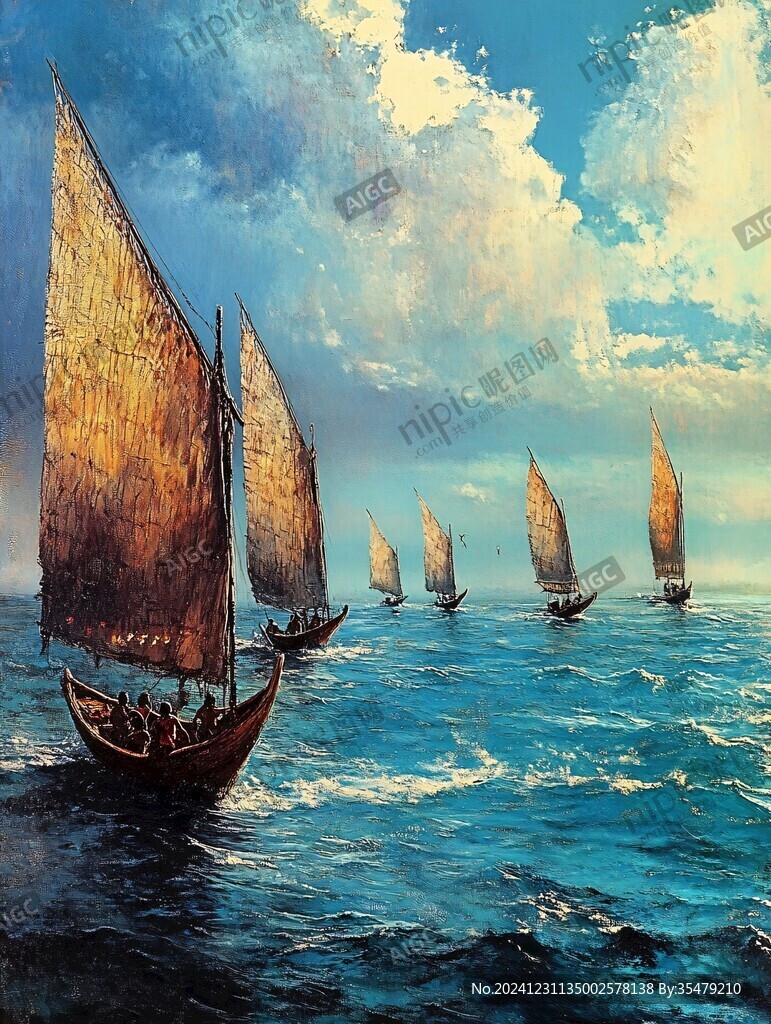 扬帆启航高清画