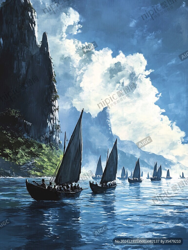 扬帆启航高清画