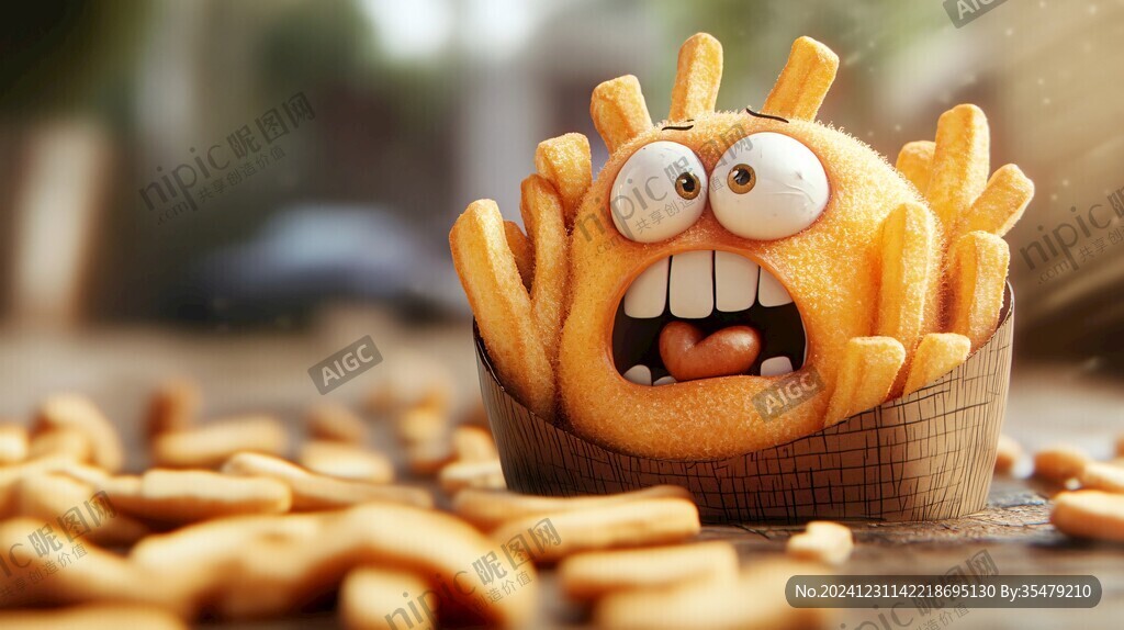 情绪拟人3d元素