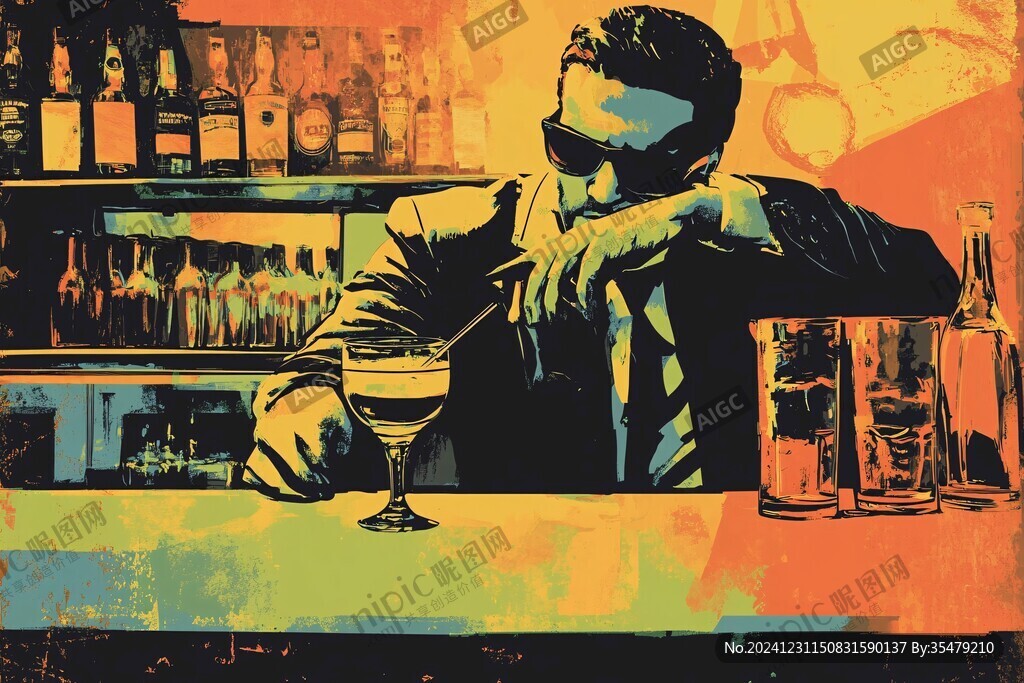 酒吧插画