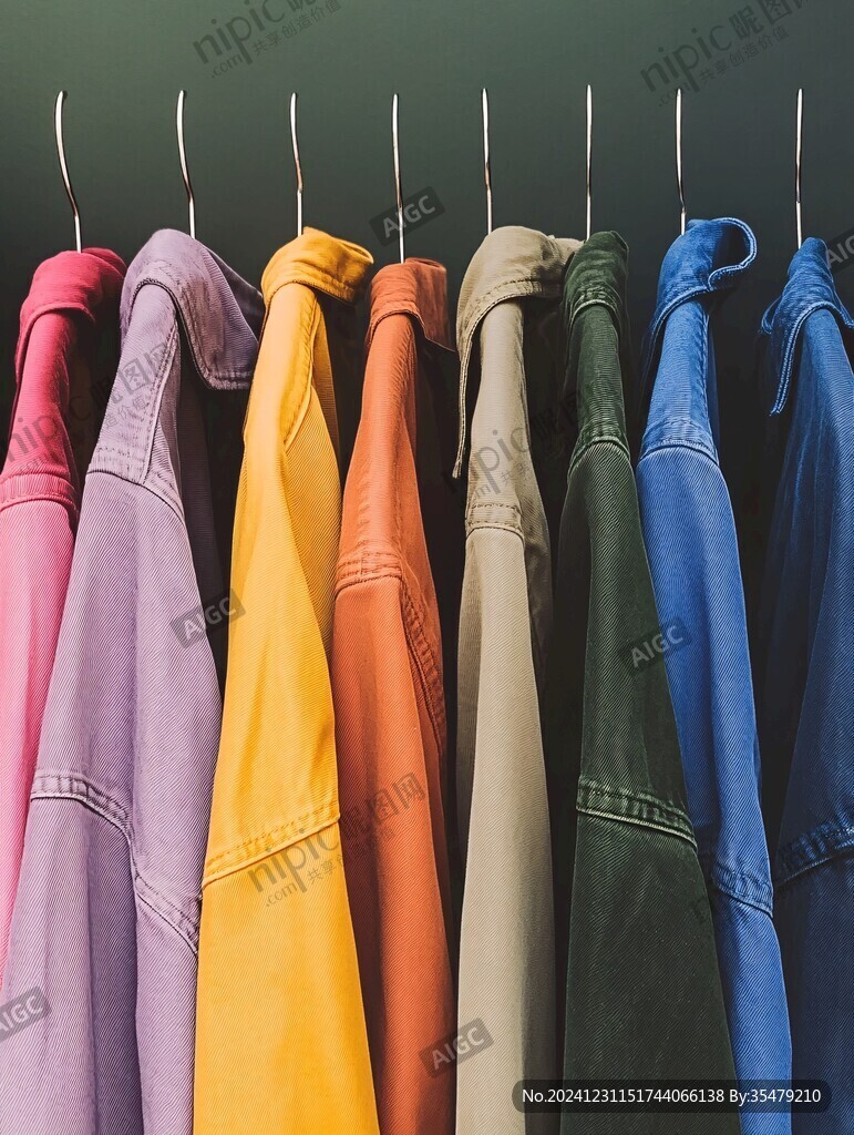 衣服挂拍高清图