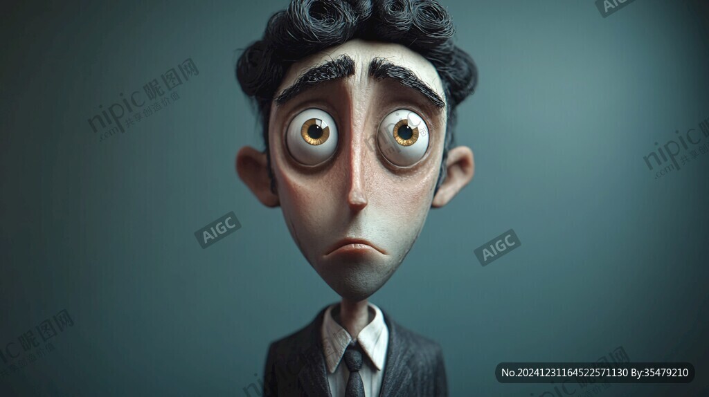 情绪拟人3d元素