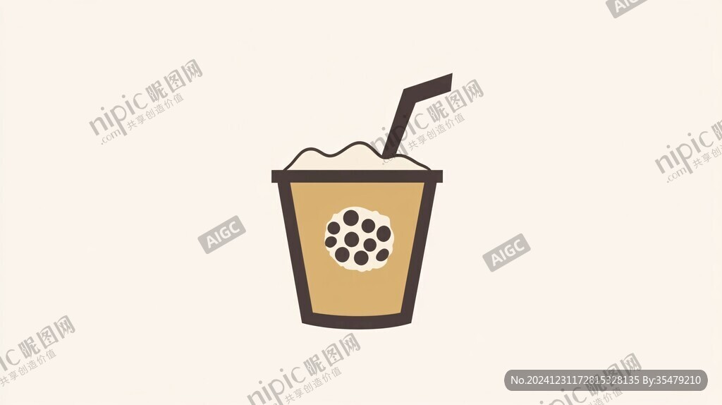 珍珠奶茶标志