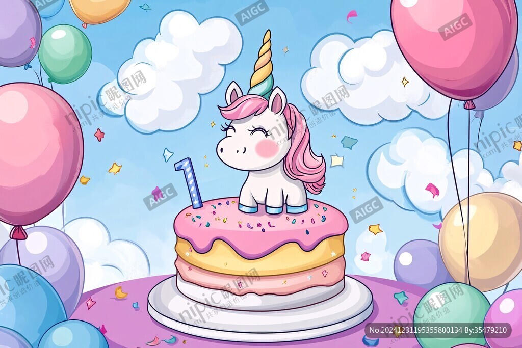 独角兽生日派对