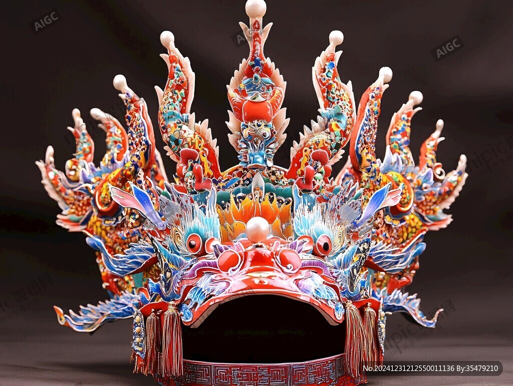 齐天大圣凤翅头冠帽