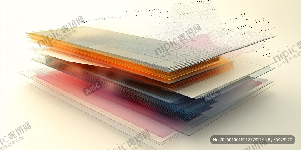 立体几何光影装饰画