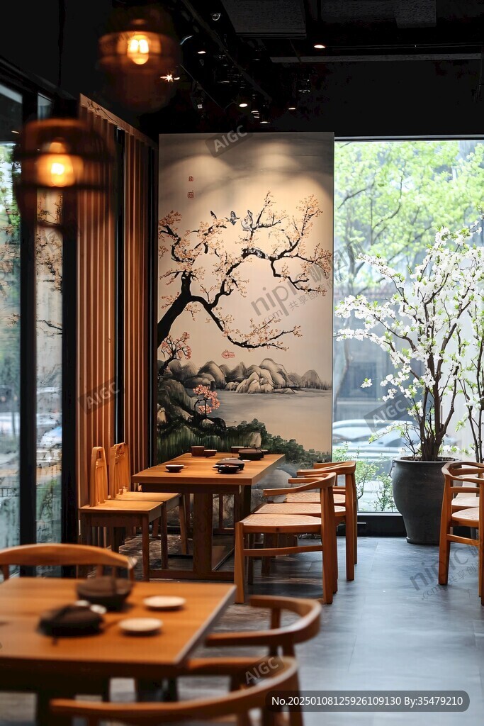 日式餐厅环境