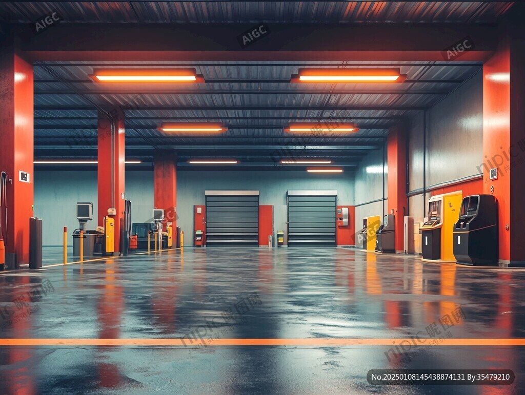 停车场仓库室内设计