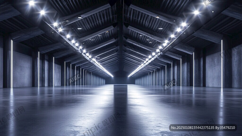 停车场仓库室内设计