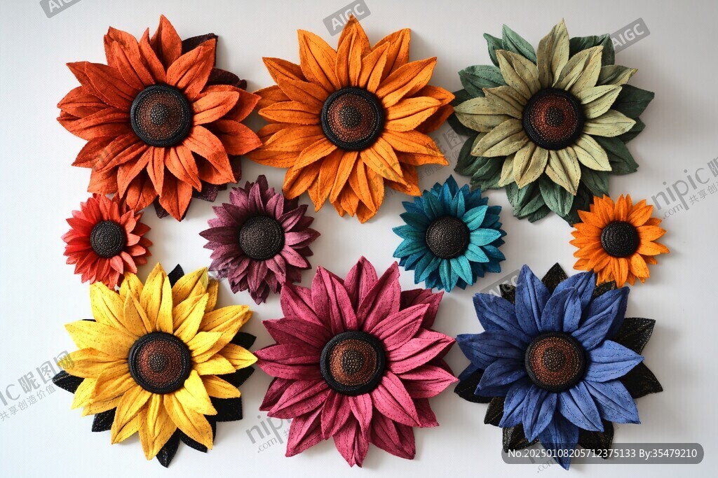 纸艺向日葵