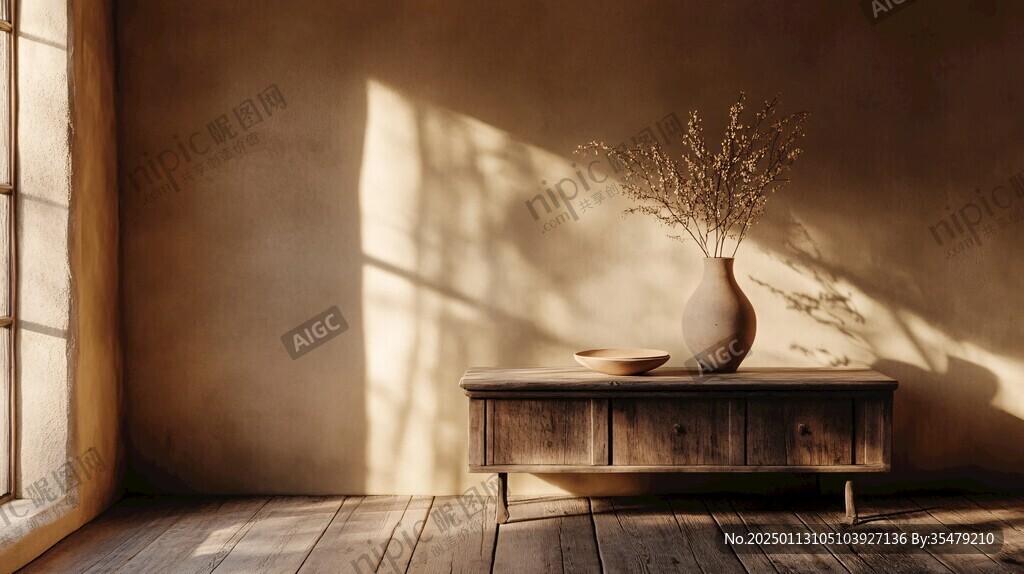 黄色室内暖光太阳光