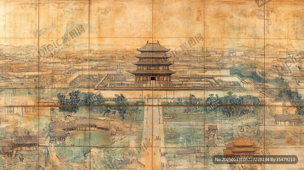 滕王阁巨制壁画