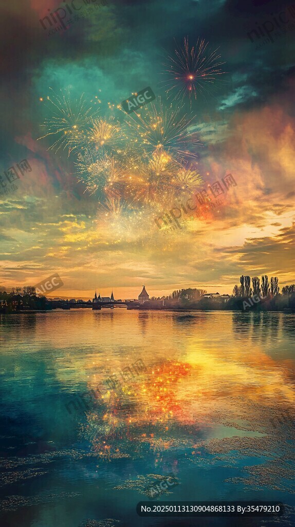 精品日景烟花