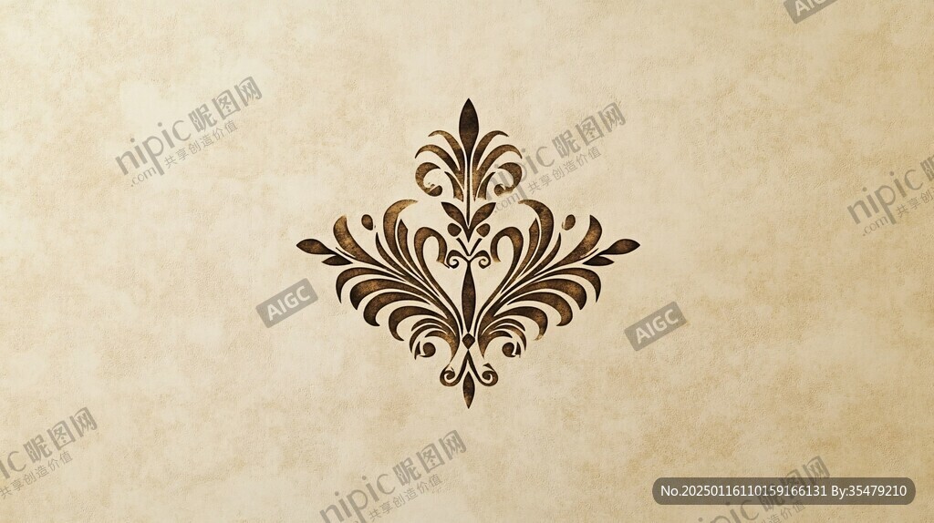 硅藻泥欧式花纹