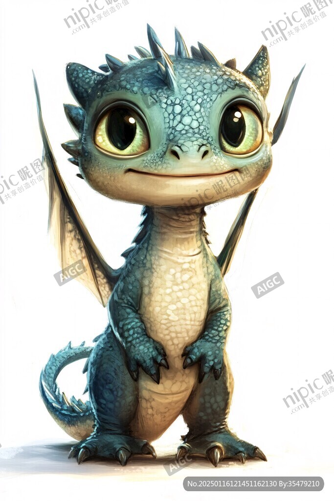 q版龙卡通龙造型